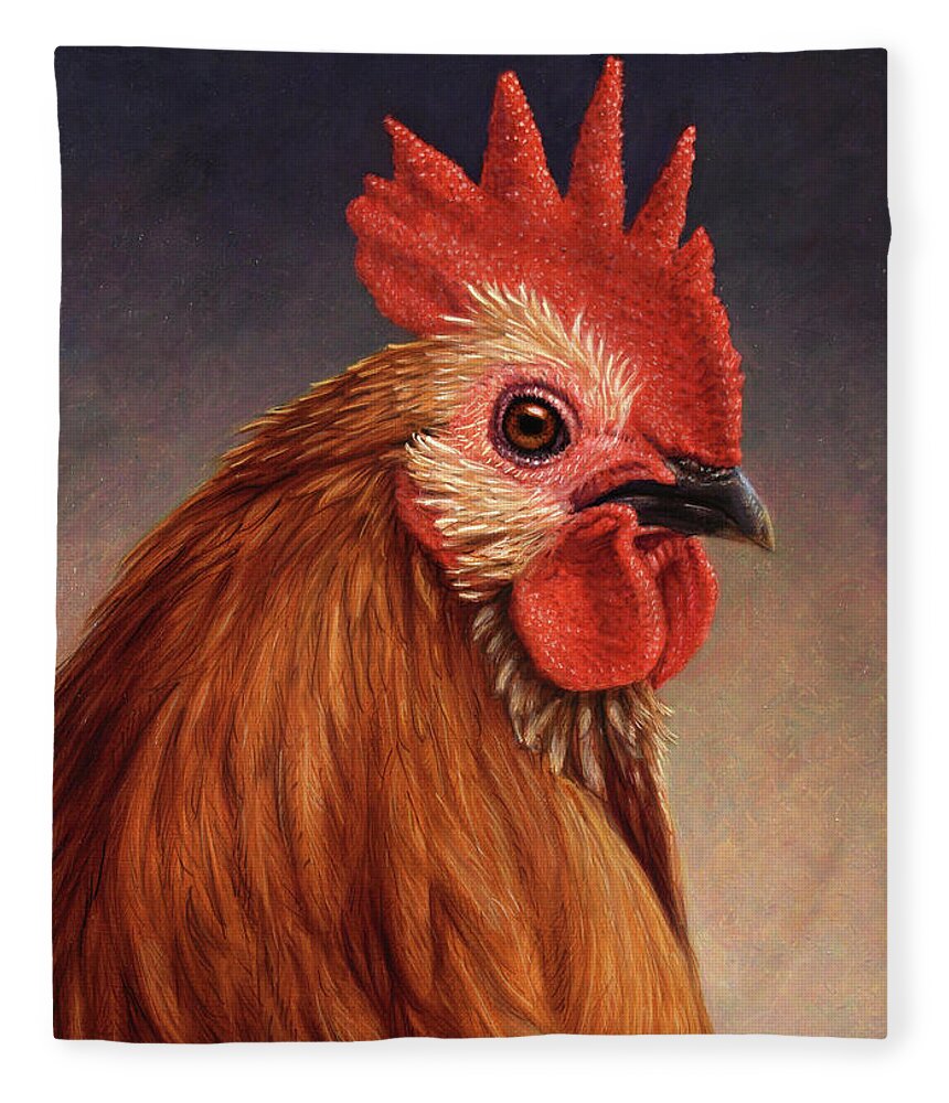 Moslion Rooster Throw Blanket Vintage Farm Animal Poultry Cock Chicken Wheat Blanket Home Decorative Flannel Warm Travel Blankets 30x40 Inch for Pet Dog Cat Beige 
